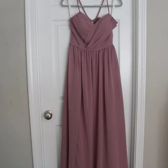 Azazie Bridesmaid Dress - Vintage Mauve - Picture 6 of 9